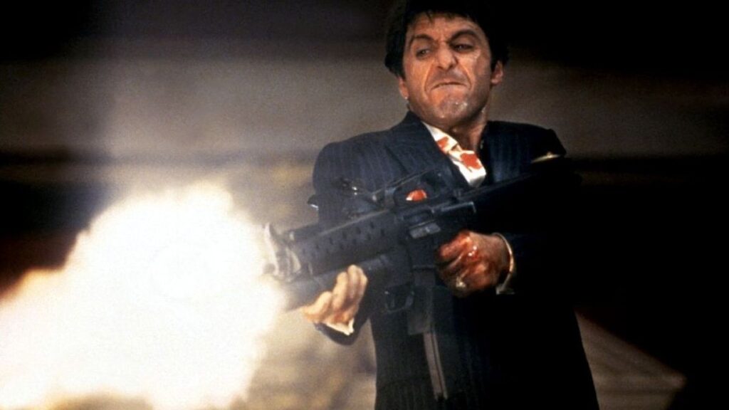 بهترین فیلم های مافیایی | ۲۵ فیلم برتر گانگستری تا سال ۲۰۲۳ 13 Scarface