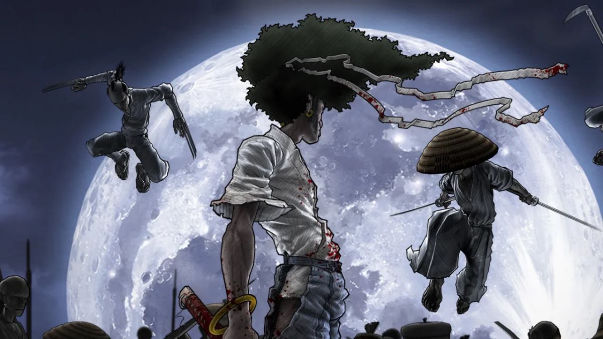 بهترین انیمه های اکشن{2023} | معرفی 40 انیمه مهیج برتر 227 تصویری از انیمه اکشن Afro Samurai