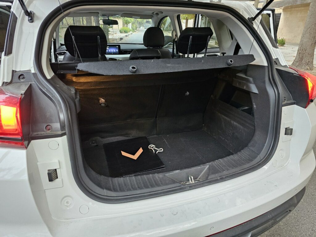 تست و بازدید تیگارد X35، دلنشین و ناشناخته + عکس 14 صندوق عقب تیگارد