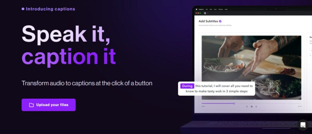 آموزش ابزار هوش مصنوعی ساخت زیرنویس Captions + لینک دانلود
