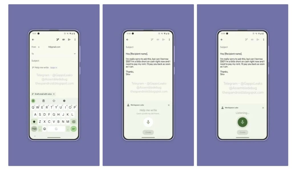 هوش مصنوعی جیمیل قابلیت نوشتن ایمیل با فرمان‌های صوتی را فراهم می‌کند