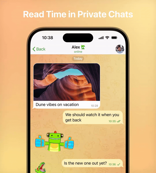 1706769274 85 آپدیت تازه تلگرام انتشار شد؛ تحول همه‌جانبه Saved Messages