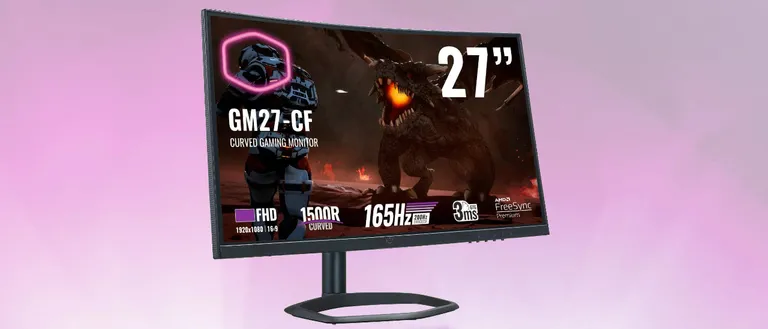 راهنمای خرید بهترین مانیتور گیمینگ_روشنفکر 171 مانیتور کولرمستر مدل GM27-CF
