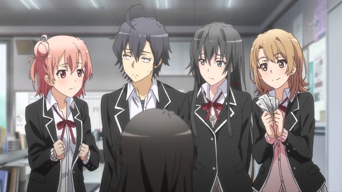 با ۳۰ انیمه ژاپنی برتر و سریالی تاریخ آشنا شوید_روشنفکر 191 نمایی از انیمه OreGairu: My Teen Romantic Comedy SNAFU
