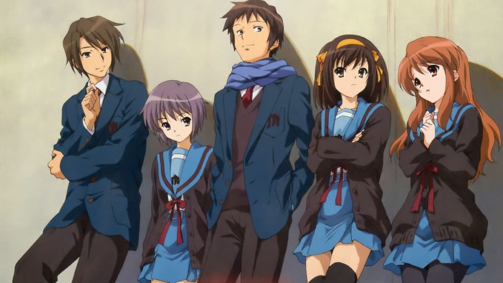 با ۳۰ انیمه ژاپنی برتر و سریالی تاریخ آشنا شوید_روشنفکر 197 نمایی از انیمه The Melancholy of Haruhi Suzumiya