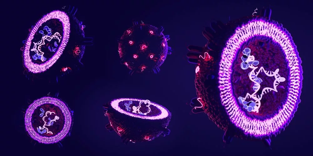 وزیکول های فراسلولی شیر گاو