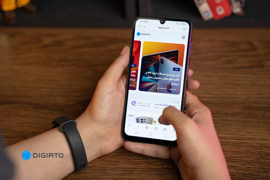 بازدید گوشی گلکسی A25 5G سامسونگ: از هرنظر متوسط_روشنفکر 21 گوشی Galaxy A25 5G
