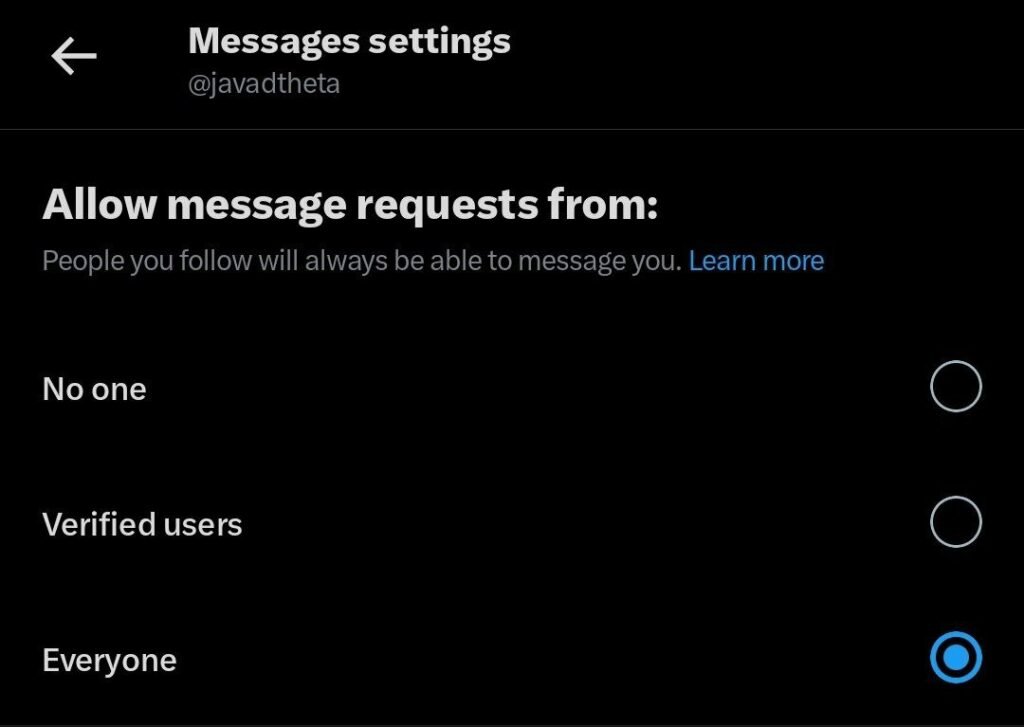 دایرکت ایکس کجاست؟ | آموزش کامل ارسال مطلب خصوصی در ایکس_روشنفکر 39 1716596265 282 دایرکت ایکس کجاست؟ آموزش کامل ارسال مطلب خصوصی در