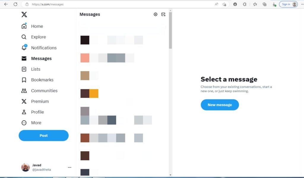 دایرکت ایکس کجاست؟ | آموزش کامل ارسال مطلب خصوصی در ایکس_روشنفکر 37 1716596265 808 دایرکت ایکس کجاست؟ آموزش کامل ارسال مطلب خصوصی در