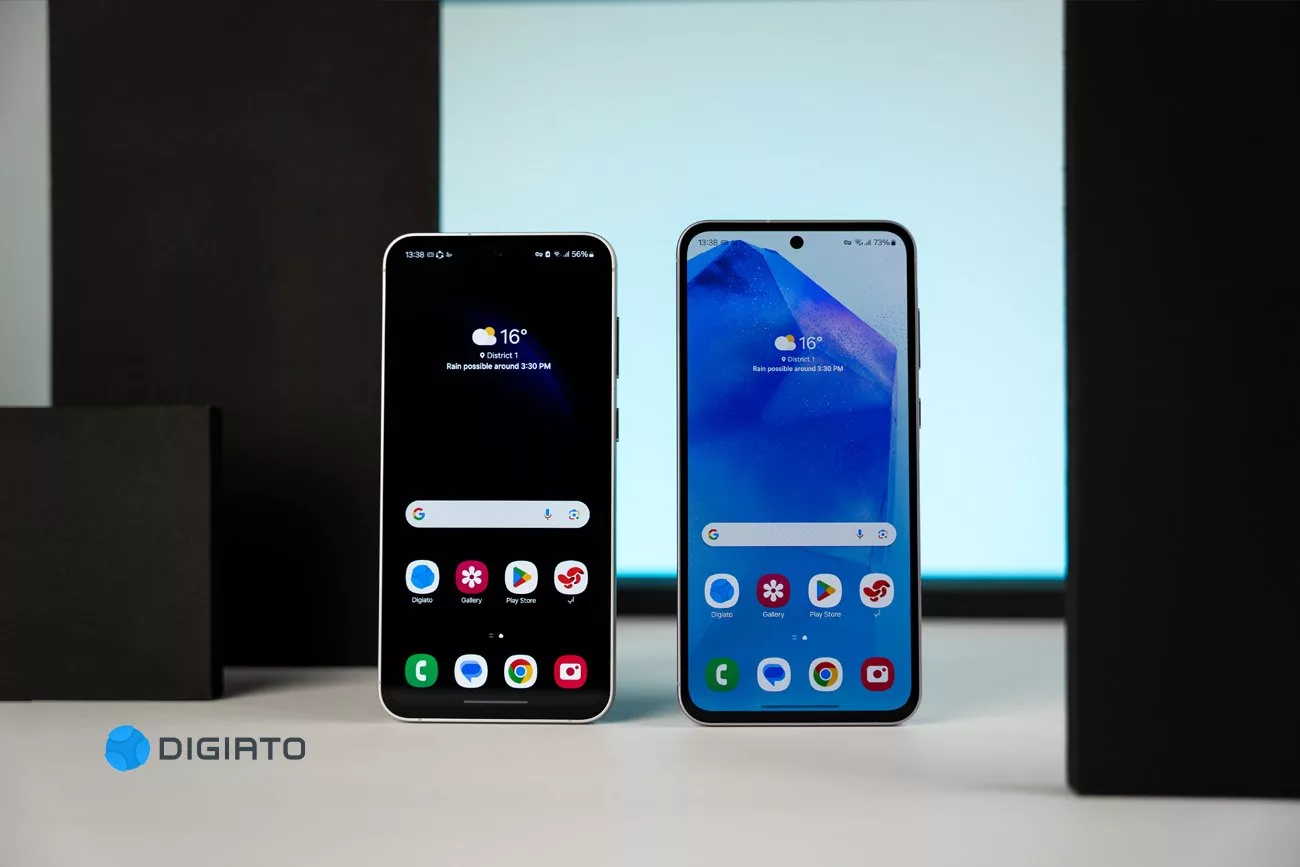 قیاس گلکسی A55 با گلکسی S23 FE؛ انتخاب چالش برانگیز_روشنفکر 20 مقایسه گلکسی A55 و گلکسی S23 FE