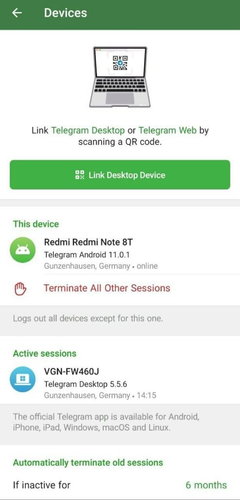 بازگردانی اکانت تلگرام هک شده؛ آموزش تصویری + ترفندهای تضمینی_روشنفکر 22 1729013835 544 بازگردانی اکانت تلگرام هک شده؛ آموزش تصویری ترفندهای تضمینی روشنفکر