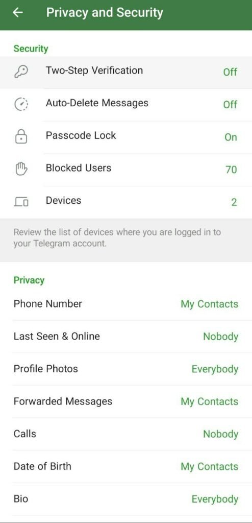 بازگردانی اکانت تلگرام هک شده؛ آموزش تصویری + ترفندهای تضمینی_روشنفکر 23 1729013835 960 بازگردانی اکانت تلگرام هک شده؛ آموزش تصویری ترفندهای تضمینی روشنفکر