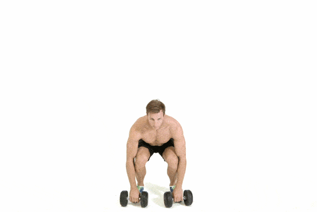 حرکات بدنسازی با دمبل؛ ۲۷ تمرین و انواع حرکات با دمبل_روشنفکر 86 ورزش با دمبل - حرکت دمبل کلین