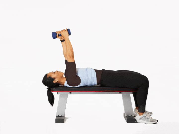 حرکات بدنسازی با دمبل؛ ۲۷ تمرین و انواع حرکات با دمبل_روشنفکر 88 ورزش با دمبل - پلاور دمبل دست خم