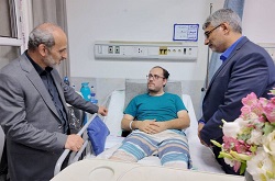 ملاقات جبلی با جانبازان حمله رژیم صهیونیستی به رسانه ملی