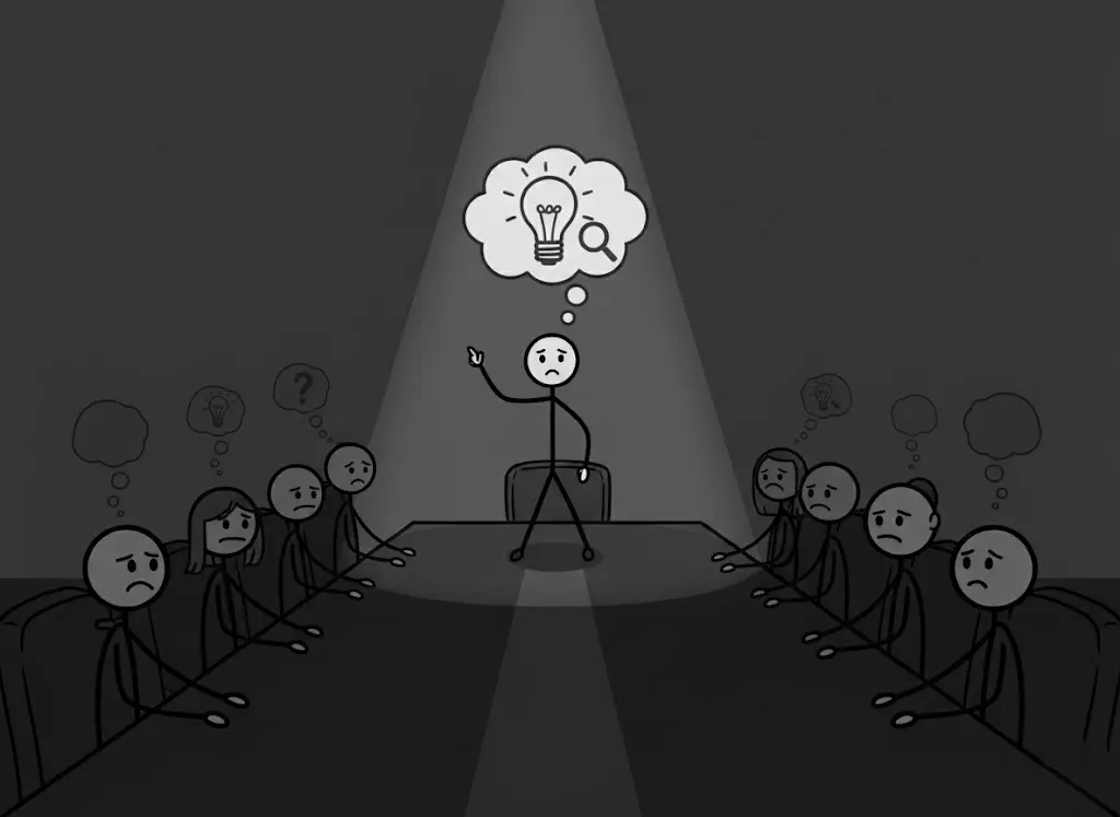 تاثییر اسپات لایت چیست و چرا دیگران آنقدر که فکر میکنید به شما دقت نمیکنند؟_روشنفکر 19 1761654045 554 تاثییر اسپات لایت چیست و چرا دیگران آنقدر که فکر.webp