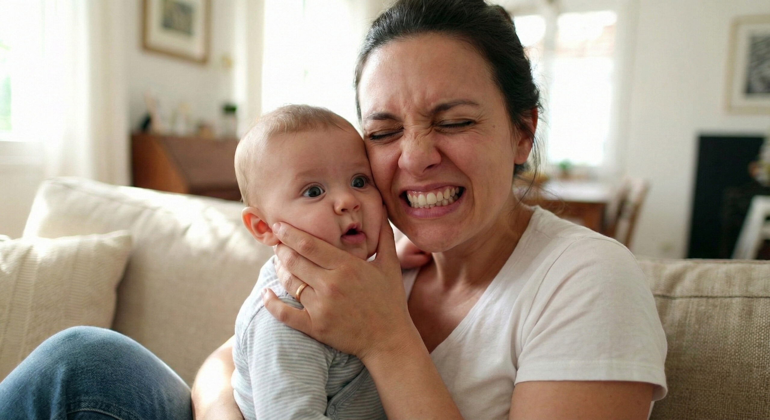 فشار دادن نوزاد