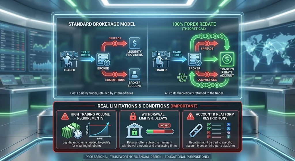 چگونه ریبیت ۱۰۰ درصدی دریافت کنیم؟ راهنمای کامل دریافت ریبیت از بروکرها 6 چگونه ریبیت ۱۰۰ درصدی دریافت کنیم؟ راهنمای کامل دریافت ریبیت از بروکرها